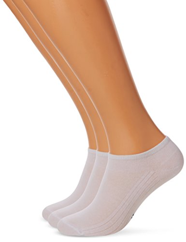 POMPEA Damen Cotton Füßlinge, Bianco (Bianco 0024), 39 / 42 von Pompea