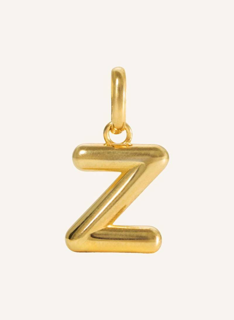 Pompidou Anhänger Puffy Letter Z By Glambou gold von Pompidou