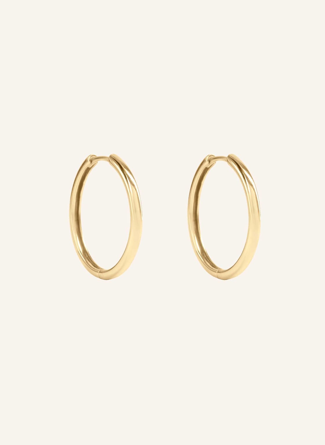 Pompidou Creolen Lillian Medium By Glambou gold von Pompidou