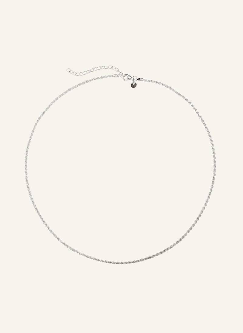 Pompidou Halskette Mini Ruby Bold Rope Chain By Glambou silber Pompidou Halskette Mini Ruby Bold Rope Chain By Glambou silber von Pompidou