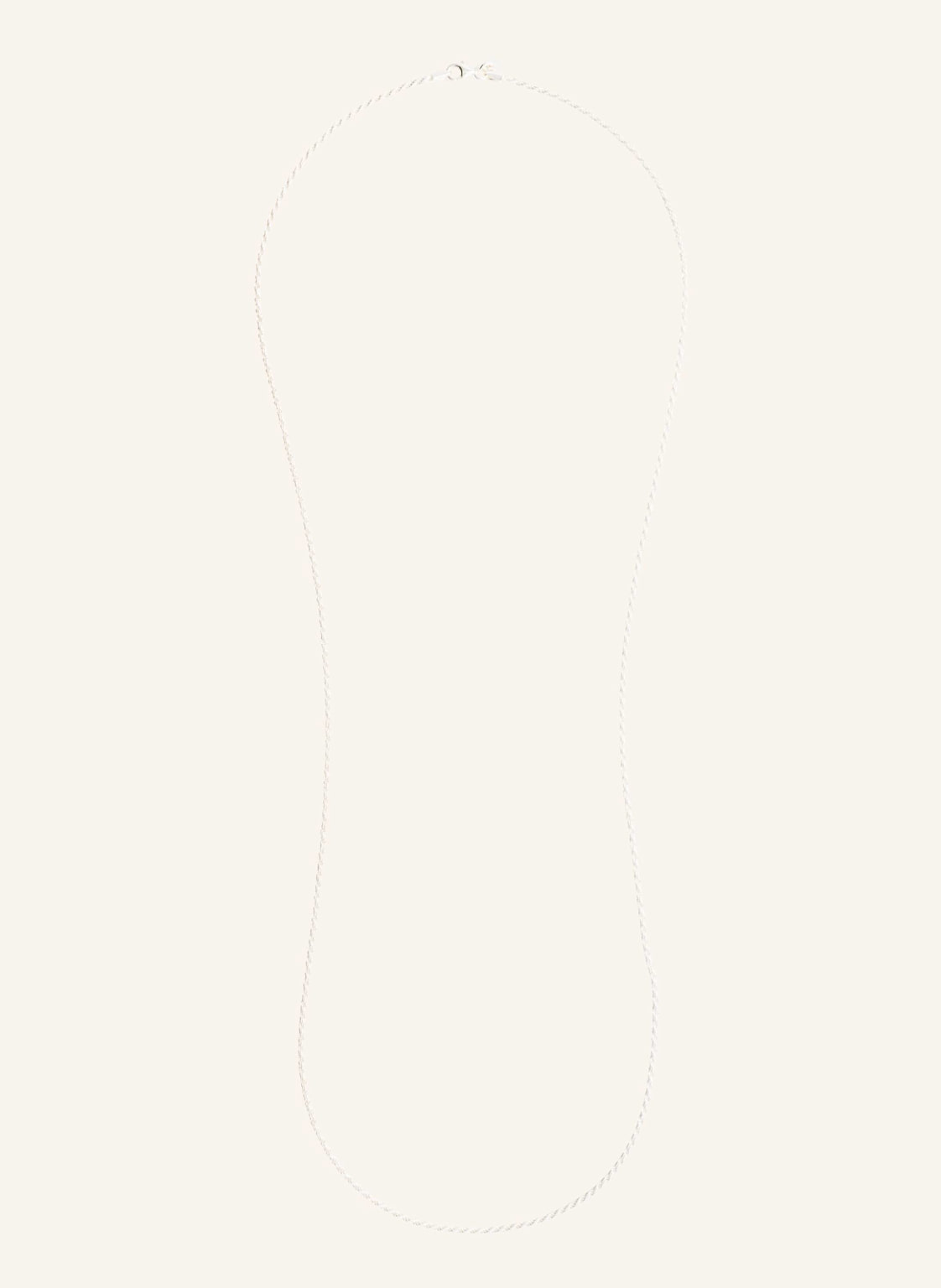 Pompidou Halsketten Mini Ruby Long By Glambou silber von Pompidou