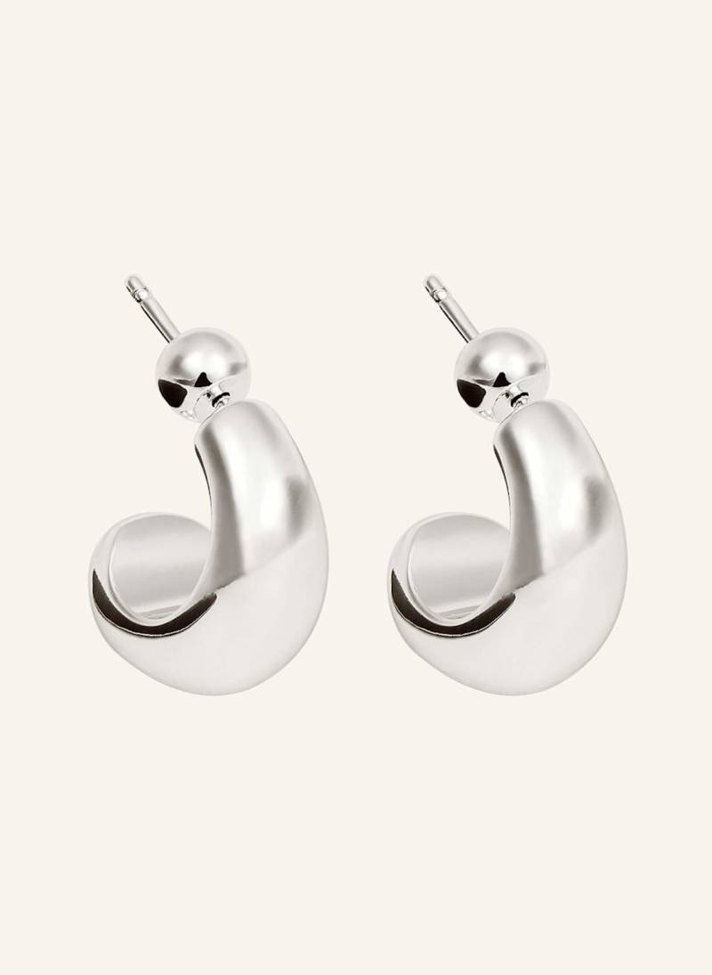 Pompidou Ohrhänger Tiny Chubby Hoops By Glambou silber von Pompidou