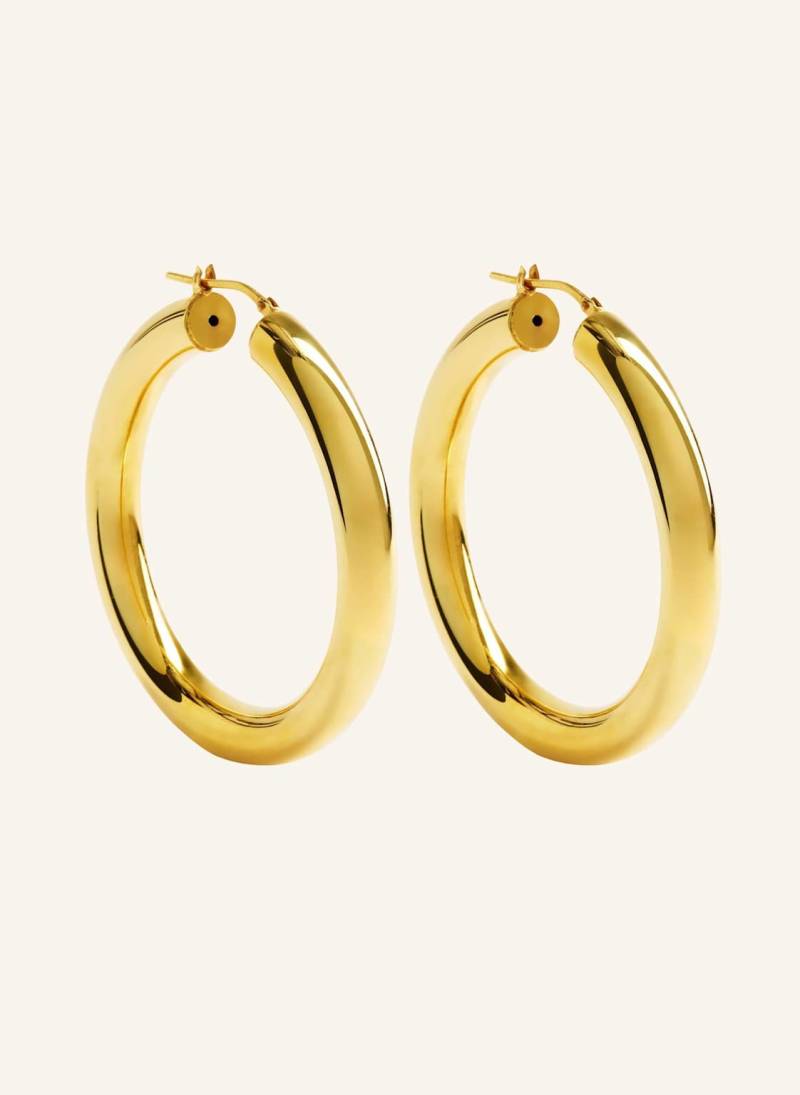 Pompidou Ohrringe Biggie By Glambou gold von Pompidou