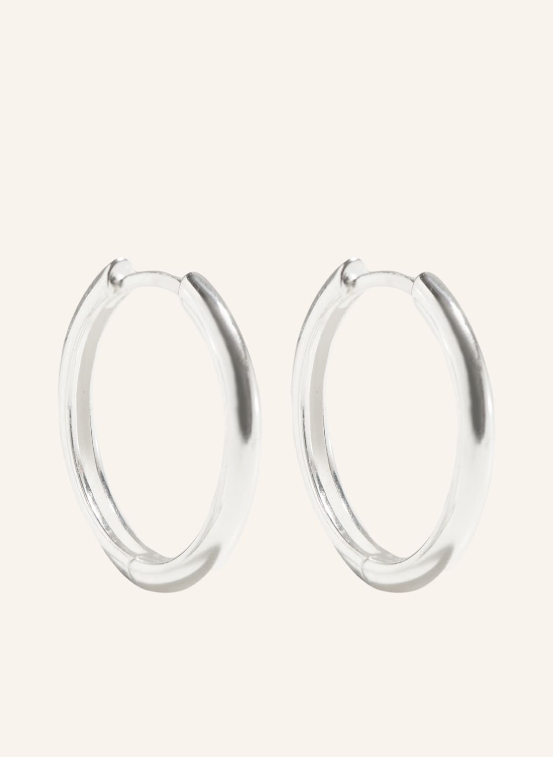 Pompidou Ohrringe Lillian Small By Glambou silber von Pompidou