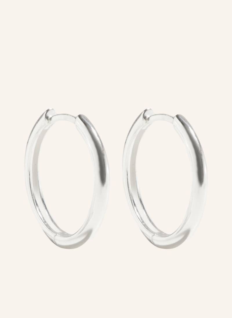 Pompidou Ohrringe Lillian Small By Glambou silber von Pompidou