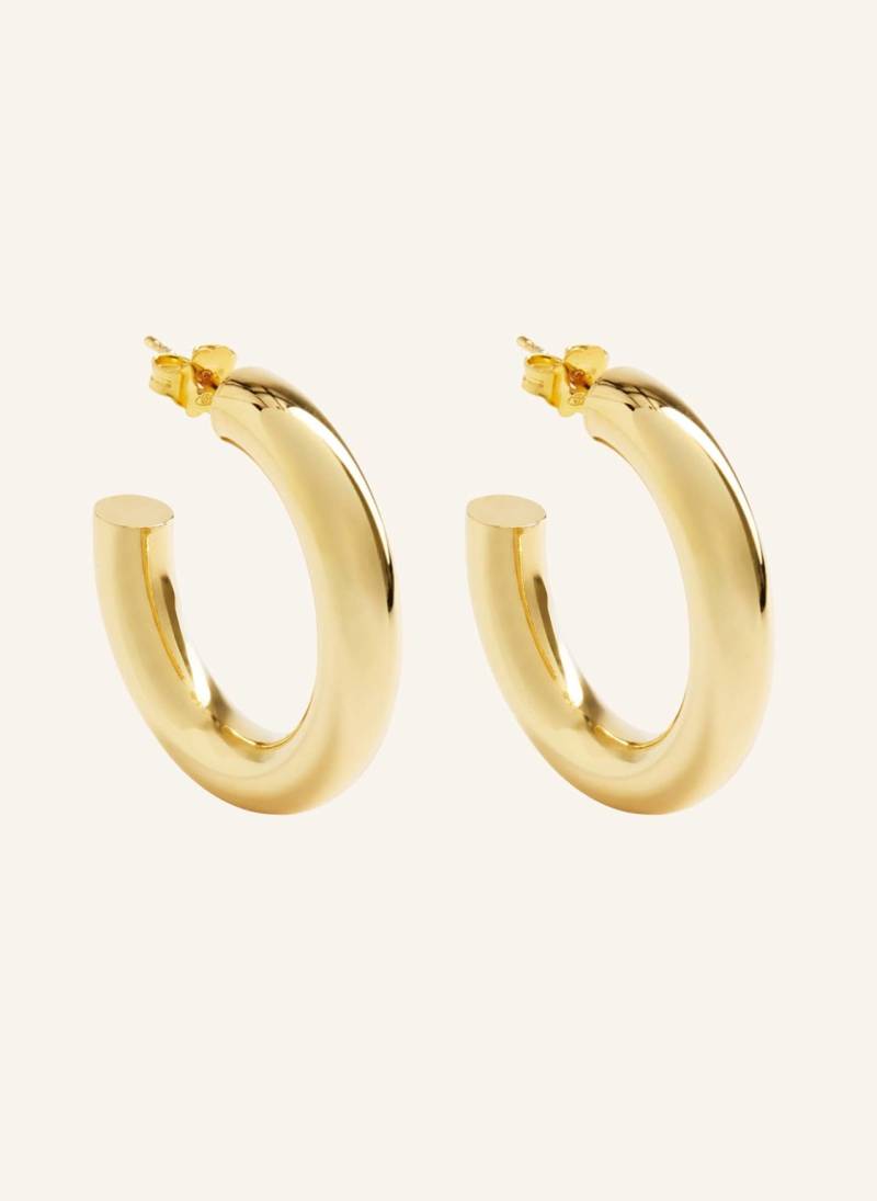 Pompidou Ohrringe Ophelia Medium By Glambou gold von Pompidou