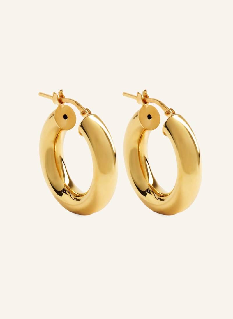 Pompidou Ohrringe Small By Glambou gold von Pompidou