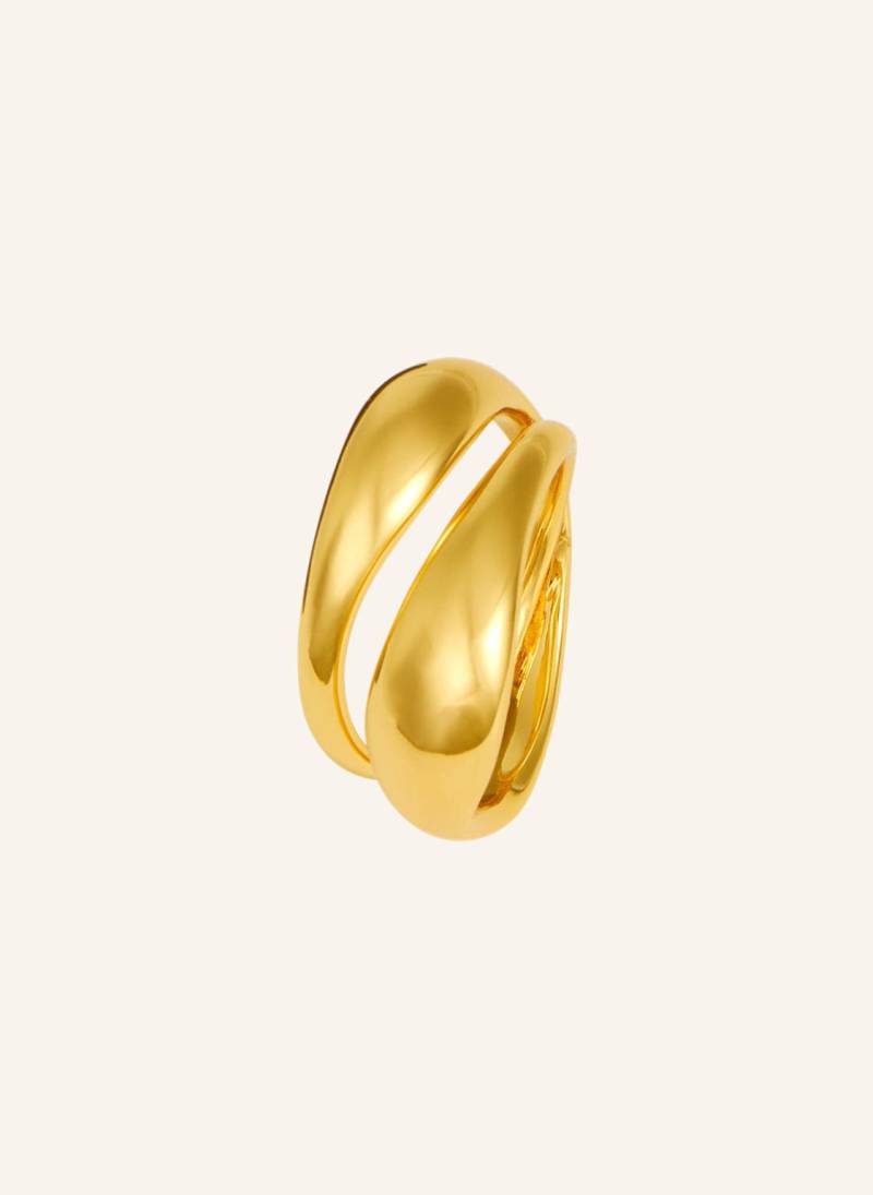 Pompidou Ring Chubby Two-In-One Ring By Glambou gold von Pompidou