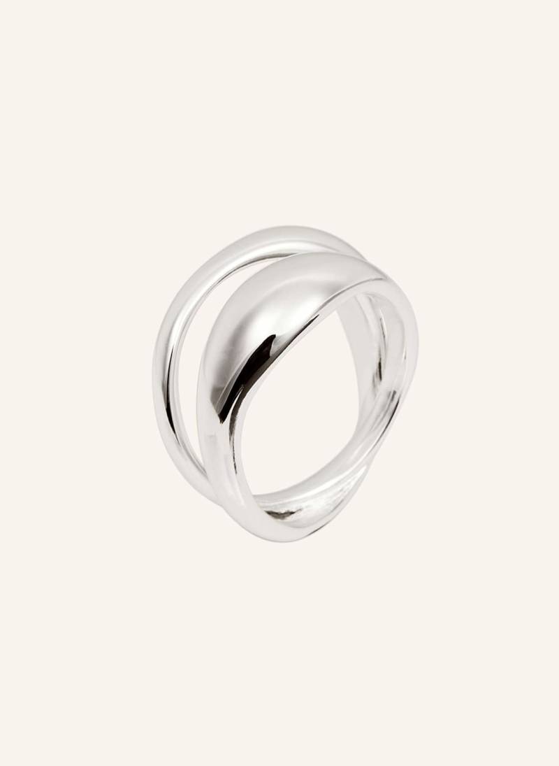 Pompidou Ring Chubby Two-In-One Ring By Glambou silber von Pompidou