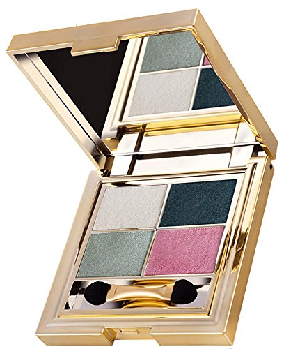 Harald Glööckler Pompöös Cosmetics Lidschatten Palette Weiß Grün Rosa Make-up Eyeshadow Nr. 02 Pearly Green 5 g von Pompöös Cosmetics