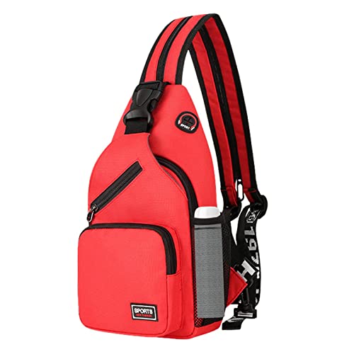 Umhängetasche Wasserdicht Schultertasche Sling Backpack Wanderrucksack Sling Bag Crossbody Rucksack Umhängetasche Für Damen Und Herren Rucksack Zum Wandern, Wandern, Radfahren, Reisen, Radfahren von Pomrone