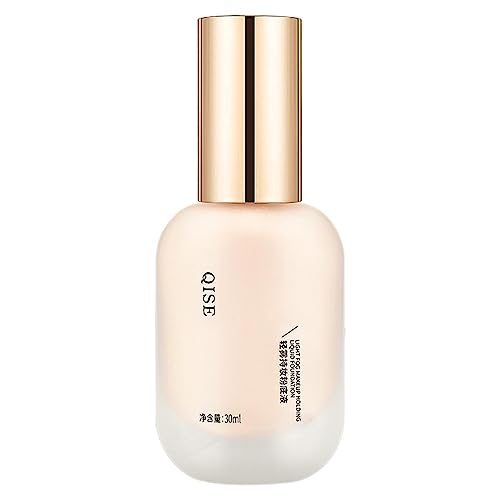 Feuchtigkeitsspendende Grundierung | Skin Brighten Make-up Foundation für das Gesicht,Wasserfestes Make-up, 30 ml, langanhaltende Grundierung für alle Hauttypen, fettige Haut, reife Haut Pomurom von Pomurom