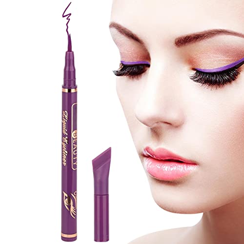 Flüssiger Augenstift,Wasserfester Stift für langanhaltendes Augen-Make-up | Schnell trocknendes, glattes Eyeliner-Augen-Make-up für Freizeit, Urlaub, Arbeit, tägliche Partys, Verabredungen Pomurom von Pomurom