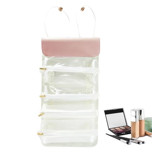 Pomurom Make -up -Pinselbeutelbeutel, Make -up -Pinselhalter,Make -up -Pinsel -Roll -Up -Fallhalter - 4-in-1-Kosmetikbeutel, Faltbare Roll-up-Make-up-Lagerung für Frauen Männer Pomurom Make -up -Pinselbeutelbeutel, Make -up -Pinselhalter,Make -up -Pinsel -Roll -Up -Fallhalter - 4-in-1-Kosmetikbeutel, Faltbare Roll-up-Make-up-Lagerung für Frauen Männer von Pomurom