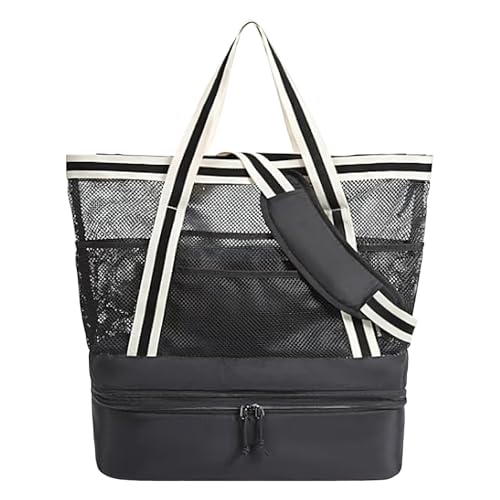 Pomurom Netz Tragetasche | Beach Bags Für Frauen | Großes Wasserdichtes Mesh Beutel Wiederverwendbar Spielzeugaufbewahrung Für Schwimmbad Reise Camping Urlaub Pomurom Netz Tragetasche | Beach Bags Für Frauen | Großes Wasserdichtes Mesh Beutel Wiederverwendbar Spielzeugaufbewahrung Für Schwimmbad Reise Camping Urlaub von Pomurom