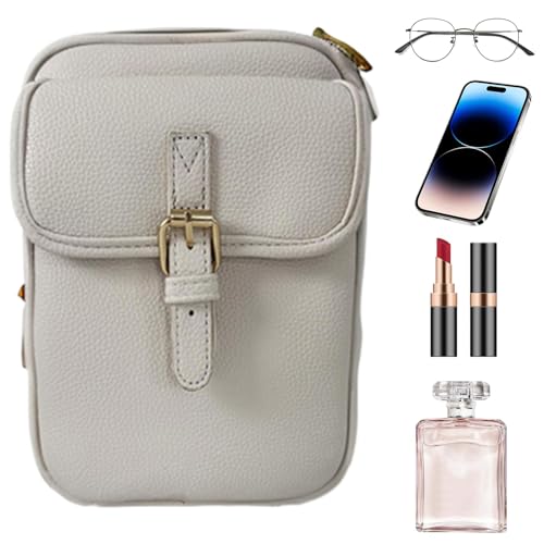 Schultertasche | Anti Diebstahl Sicherheits Design - Integriertes Portemonnaie Mit 10 Kartenfächern Verstellbarer Trageriemen Lederetui Für Damen Alltag Freizeit Feiern von Pomurom