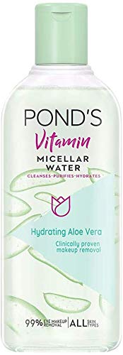 Pond's Vitamin Micellar Water Hydrating aloe vera,makeup removal 105 ml fs von Pond's