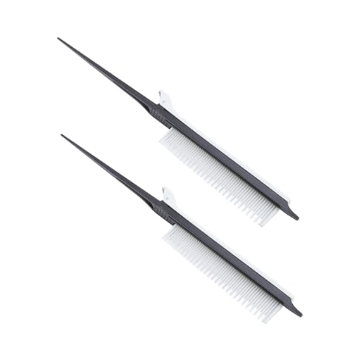 2 Multifunktionale Haarklemme Schnittkamm, Professionelles Haarstyling -Werkzeug für Männer und Frauen, für Alle Haartypen und Längen Geeignet, Schwarz 5 Geeignet von Pongnas