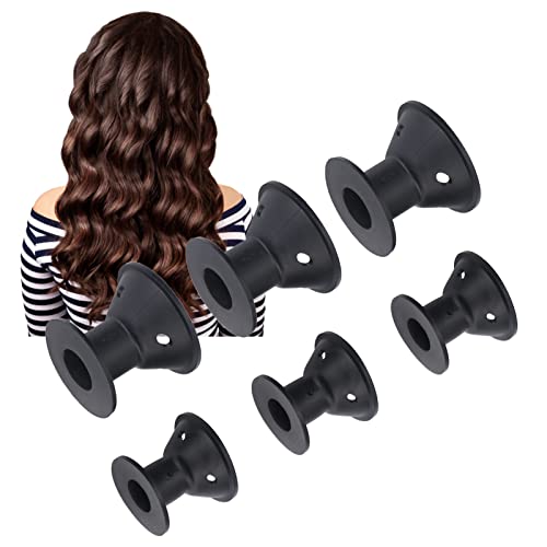 20pcs No Heat Frisierlockenwickler, Pilzförmige Lockenwickler, Haushalt Silikon Frauen Mädchen Lockenwickler Styling Werkzeug (inklusive 2 Verschiedenen Größen) von Pongnas