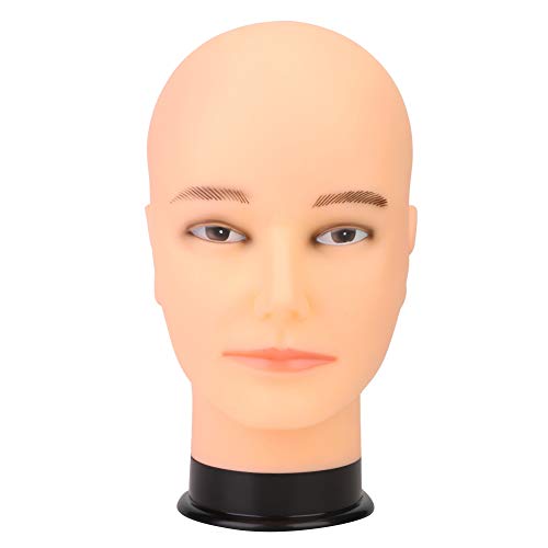 Glatze Schaufenster Puppe Kopf Herren Perücke Kopf Profession Elle Hut Display Perücke Training Praxis Modell Kopf von Pongnas