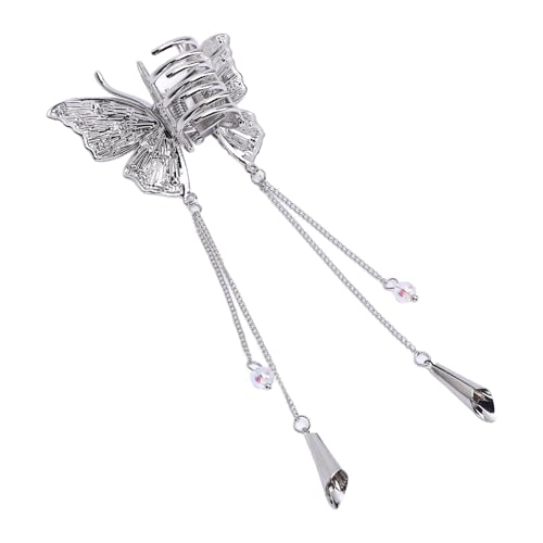 Haarklauenclip, Glänzender Strassstein Quasten Haare Clip Legierung Haarklemme Haarstyling Accessoires Haarschmuck für Frauen Mädchen von Pongnas