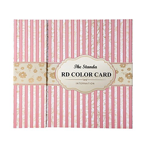 Nagelfarbenkarte - Nagelfarben-Display-Diagramm-Buch Nagellack-Gel-Farbdisplay-Karte Nagelkunst-Anzeigetafel 2 Arten (Musterabdeckung) von Pongnas
