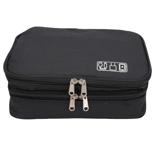 Pongnas Reiseveranstalter Taschen, Wasserdichtes Reisekabel Organizer Electronics Storage Beutel für Telefon Laptop Ladegerät Power Bank von Pongnas