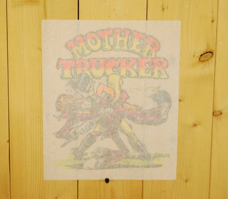 Vintage 1971 Original Roach Mutter Trucker Bügelbild/Retro Sammlerstück Selten von PontiacDryGoods