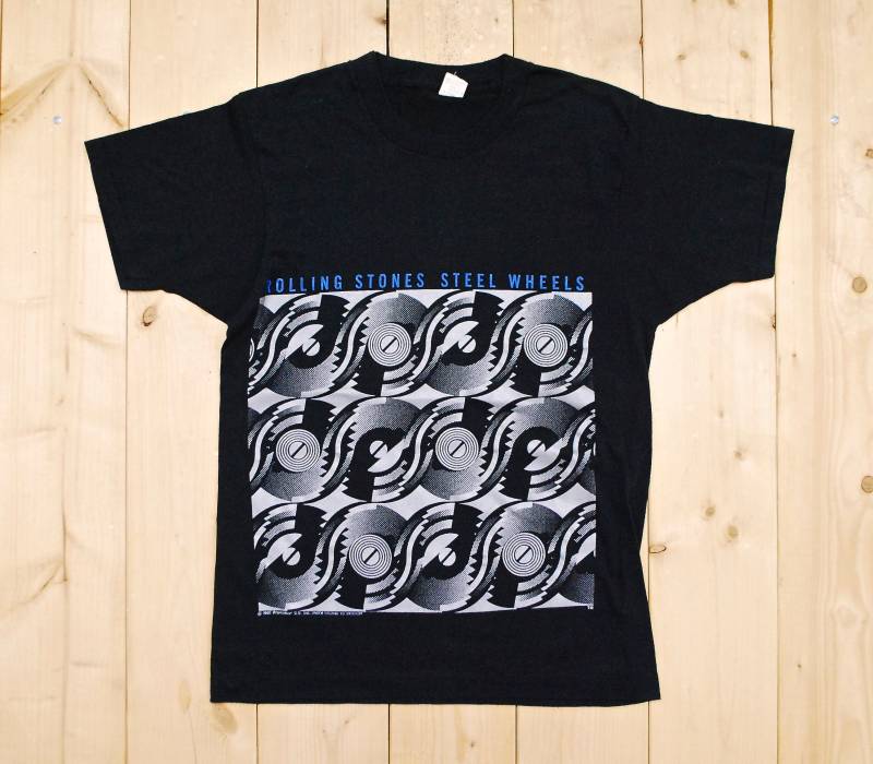 Vintage 1989 Rolling Stones Steel Wheels Tour T-Shirt/The Canadian Tour/Retro Collectable Rare von PontiacDryGoods