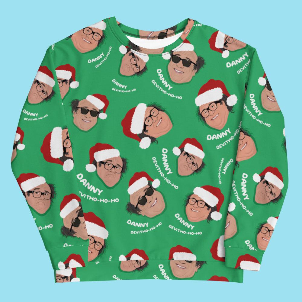 Danny Devito Unisex Weihnachtspullover - Rapport Pop Kultur Standard 100% Baumwolle Schnittmuster Lustiger Pullover Büroparty Danny Devito Unisex Weihnachtspullover - Rapport Pop Kultur Standard 100% Baumwolle Schnittmuster Lustiger Pullover Büroparty von PonyChopsDesign