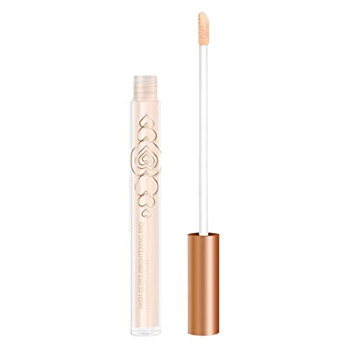 Beauiful Girls Light Concealer Highlighter Shade Brightening Liquid Micro Concealer Base Hold Color Hervorhebender Lidschatten 2ml (White, One Size) von Poo4kark