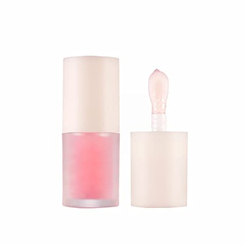 Beauiful Girls und feuchtigkeitsspendendes Jelly Lip Oil Texture Light and Moisturizing Fat Pier Lip Care Layered Water Glossy Lip Glaze 4.5ML (C, One Size) von Poo4kark