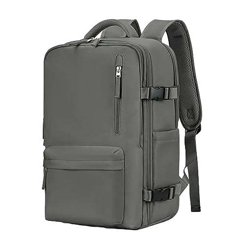 Damen-Reise-Umhängetasche, großes Fassungsvermögen, leicht, getrenntes Schuhfach, multifunktionaler Gepäck-Rucksack, Kurze Reise, schlechte Reisetasche Ladegerät-Organizer-Tasche (AG, One Size) von Poo4kark