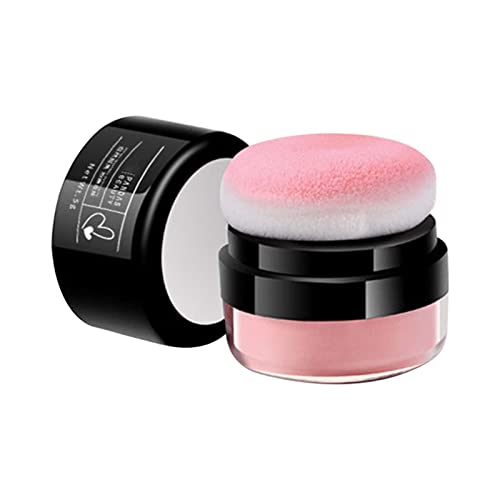 Luftkissen-Wangen-Rouge-Kissen Wangen-Rouge-Kissen Makeup Loses Puder-Rouge Luftkissen-Rouge 5g Gesichtspuder-Make-up-Kissen Highlighter Bio (A, One Size) von Poo4kark