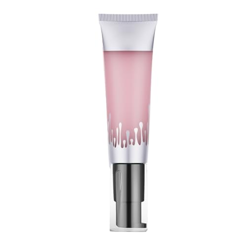 Poo4kark Hellokiss Even Skin Tone Makeup Base And Green Moisturize Makeup Base spendet Feuchtigkeit für das Gesicht, Grundflüssigkeit hellt den Hautton auf, flüssiges Fotobox (Pink, One Size) von Poo4kark