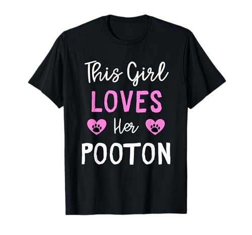 Dieses Mädchen liebt ihren Pooton T-Shirt Dieses Mädchen liebt ihren Pooton T-Shirt von PooTon