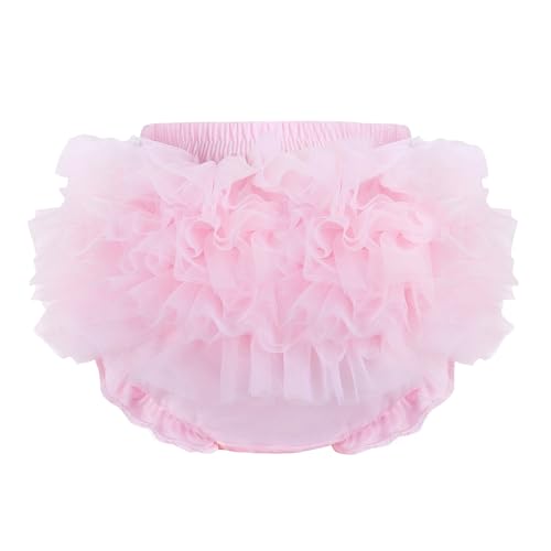 Baby Girl Lace Ruffle Windel Abdeckung Bloomer für Säugling Mädchen Neugeborenen Baumwolle Tutu Shorts Slips Höschen von Poocen