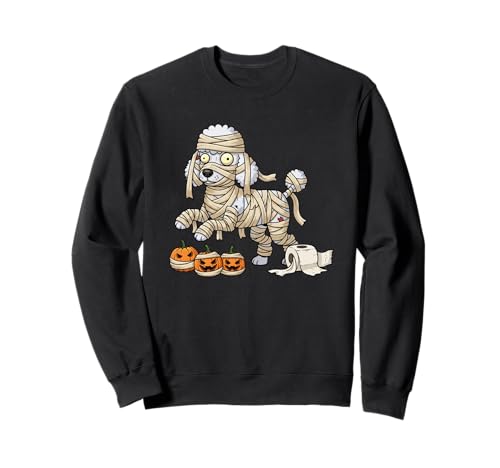 Lustiger Pudel Mama Kürbis Halloween Kinder Herren Damen Sweatshirt von Poodle Lovers Cute Halloween Outfits for Boy Girl
