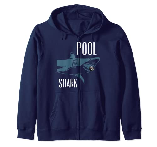 Exklusives Pool Shark Billards Hustler T-Shirt für Herren Kapuzenjacke Exklusives Pool Shark Billards Hustler T-Shirt für Herren Kapuzenjacke von Pool Hall Hustlin Novelty Tees