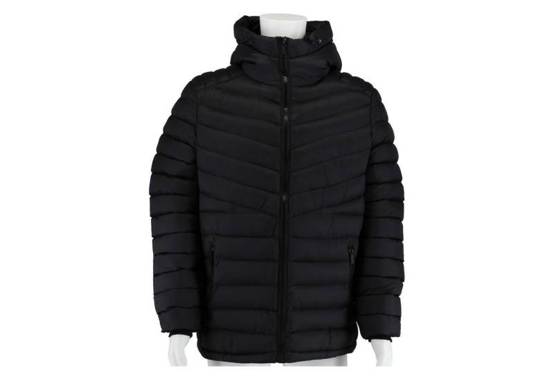 Poolman Winterjacke Steppjacke mit Kapuze P2304.773 (wattiert, leicht) schwarz Herren von Poolman
