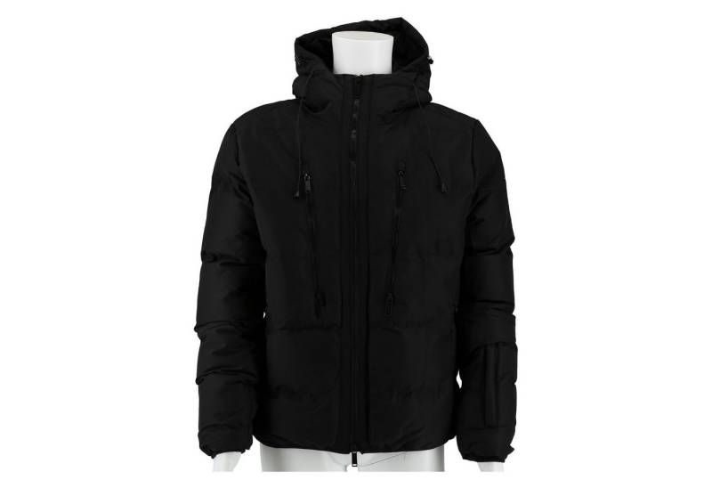 Poolman Winterjacke mit Kapuze P2304.726 (warm wattiert, leicht) schwarz Herren von Poolman