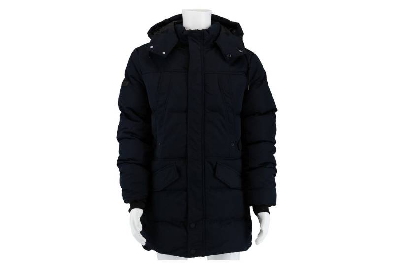 Poolman Winterjacke mit Kapuze P2304.738 (warm wattiert, leicht) navyblau Herren von Poolman