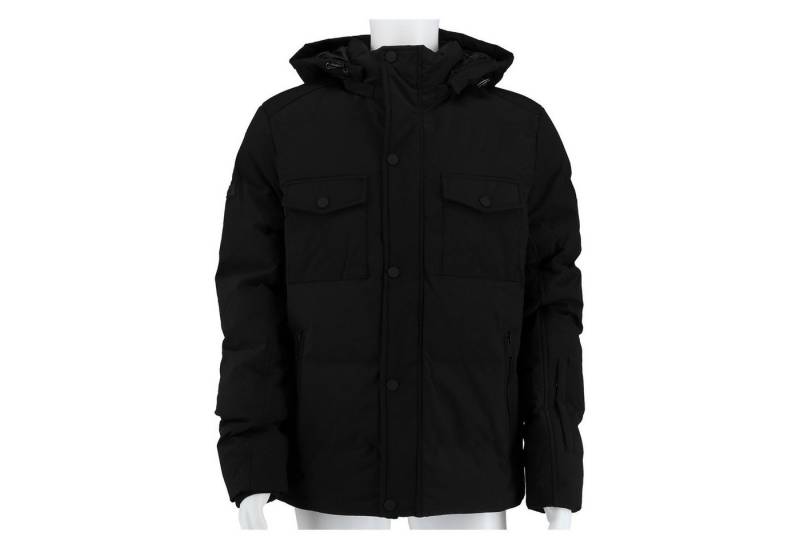 Poolman Winterjacke mit Kapuze P2304.754 (warm wattiert, leicht) schwarz Herren von Poolman