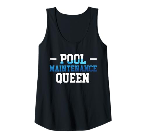 Damen Pool Maintenance Queen Pool Guy Pool Cleaner Tank Top Damen Pool Maintenance Queen Pool Guy Pool Cleaner Tank Top von Poolreinigung Poolpfleger Designs