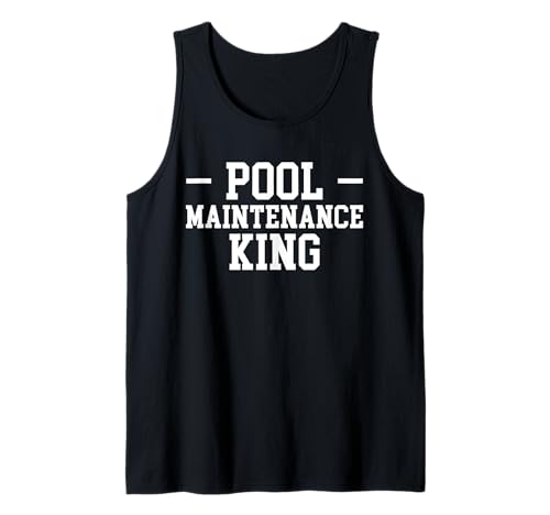 Herren Pool Maintenance King Pool Guy Pool Cleaner Tank Top Herren Pool Maintenance King Pool Guy Pool Cleaner Tank Top von Poolreinigung Poolpfleger Designs