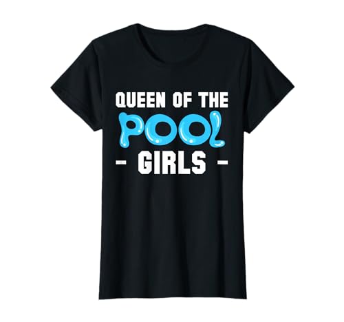 Queen Of The Pool Girls Pool Guy Pool Cleaner T-Shirt Queen Of The Pool Girls Pool Guy Pool Cleaner T-Shirt von Poolreinigung Poolpfleger Designs