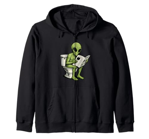 Lustiges Pooping Alien in Toilette Kostüm für Jungen und Mädchen Kapuzenjacke Lustiges Pooping Alien in Toilette Kostüm für Jungen und Mädchen Kapuzenjacke von Pooping Alien Outfit
