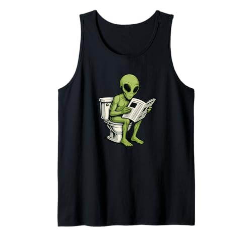 Lustiges Pooping Alien in Toilette Kostüm für Jungen und Mädchen Tank Top Lustiges Pooping Alien in Toilette Kostüm für Jungen und Mädchen Tank Top von Pooping Alien Outfit