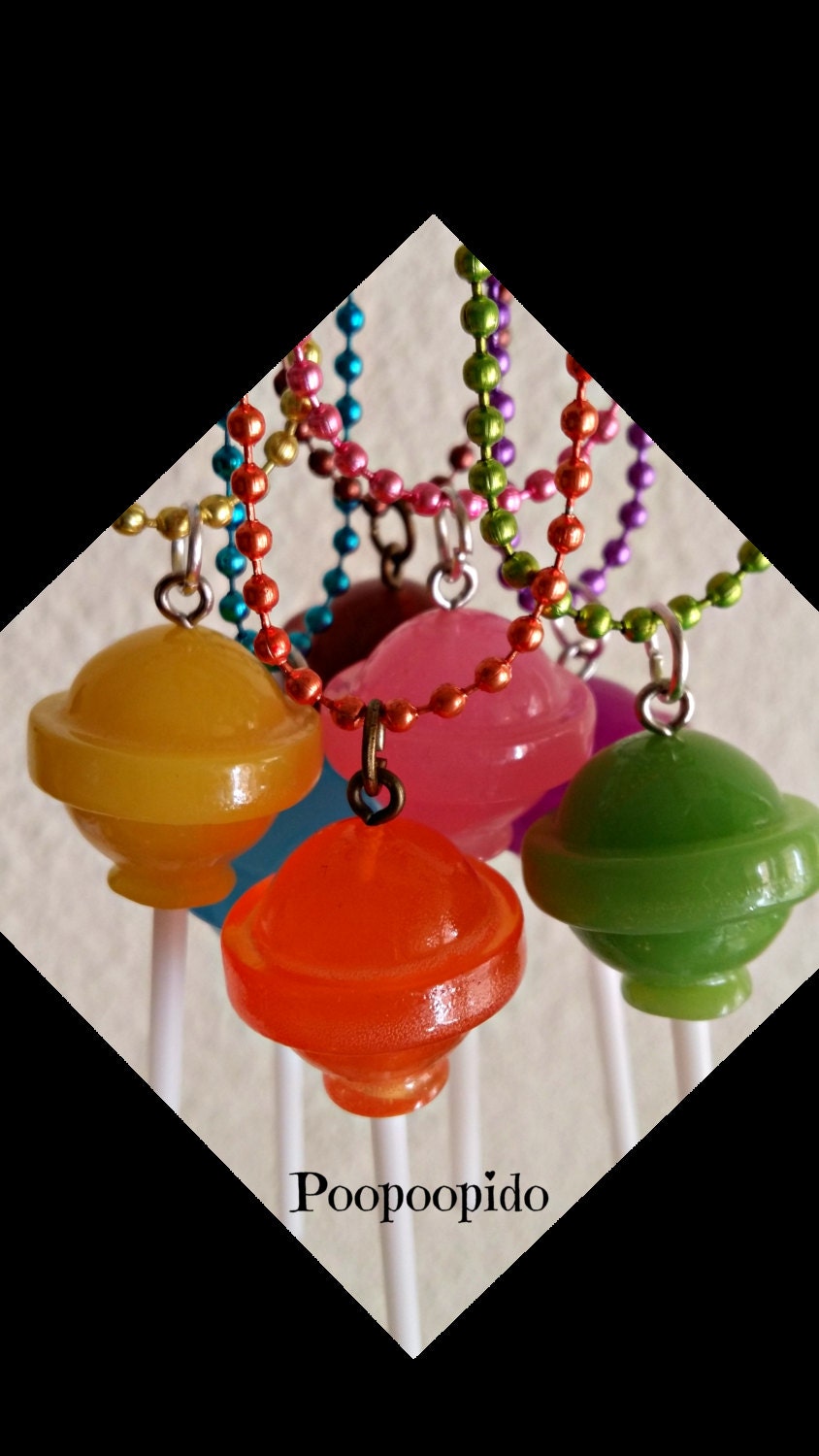 Lollipops Aromen Halskette von Poopoopido