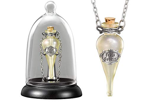Pop Icon - Harry Potter - Halskette mit Anhänger + Schmuckvitrine - Felix Felicis - Flüssiges Glück für Harry Potter Fans - Unisex-Erwachsene - Schmuckset Pop Icon - Harry Potter - Halskette mit Anhänger + Schmuckvitrine - Felix Felicis - Flüssiges Glück für Harry Potter Fans - Unisex-Erwachsene - Schmuckset von Pop Icon